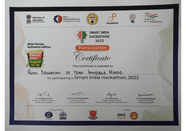 Smart India Hackathon (Violence Detection)
